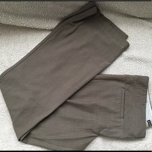 Express Editor tan, stretch dress pants